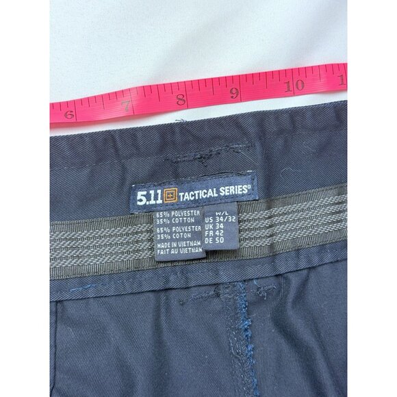 5.11 Tactical Taclite Pro Ripstop Pants Men 34x32 Navy Utility Performance - Picture 7 of 7